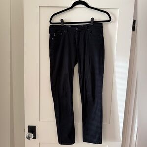 AG The Stilt Black Denim Jeans Sz 28